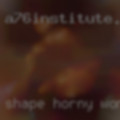 Shape horny women