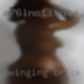 Swinging brick means